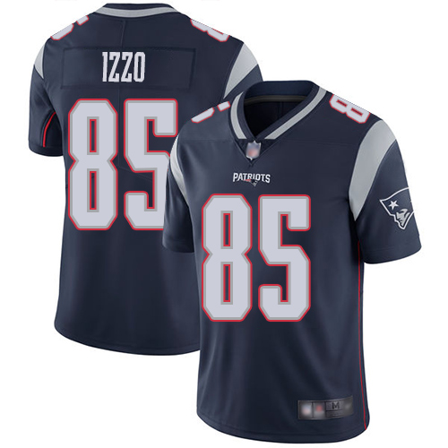 New England Patriots Football #85 Vapor Untouchable Limited Navy Blue Men Ryan Izzo Home NFL Jersey->youth nfl jersey->Youth Jersey